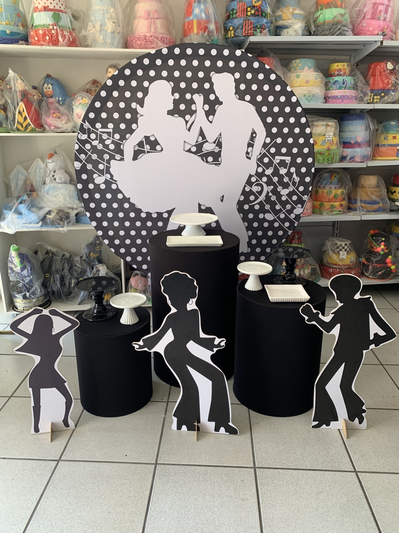 Anos 60 - Boutique festa locações 