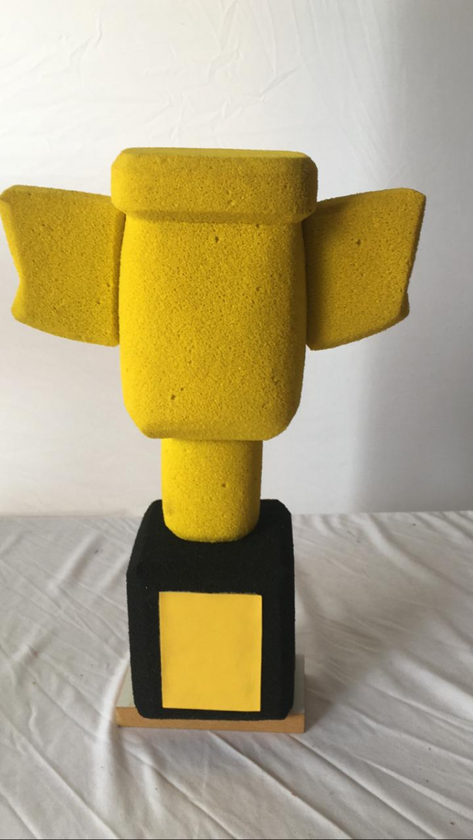 Taça Troféu Espuma - Boutique festa locações 