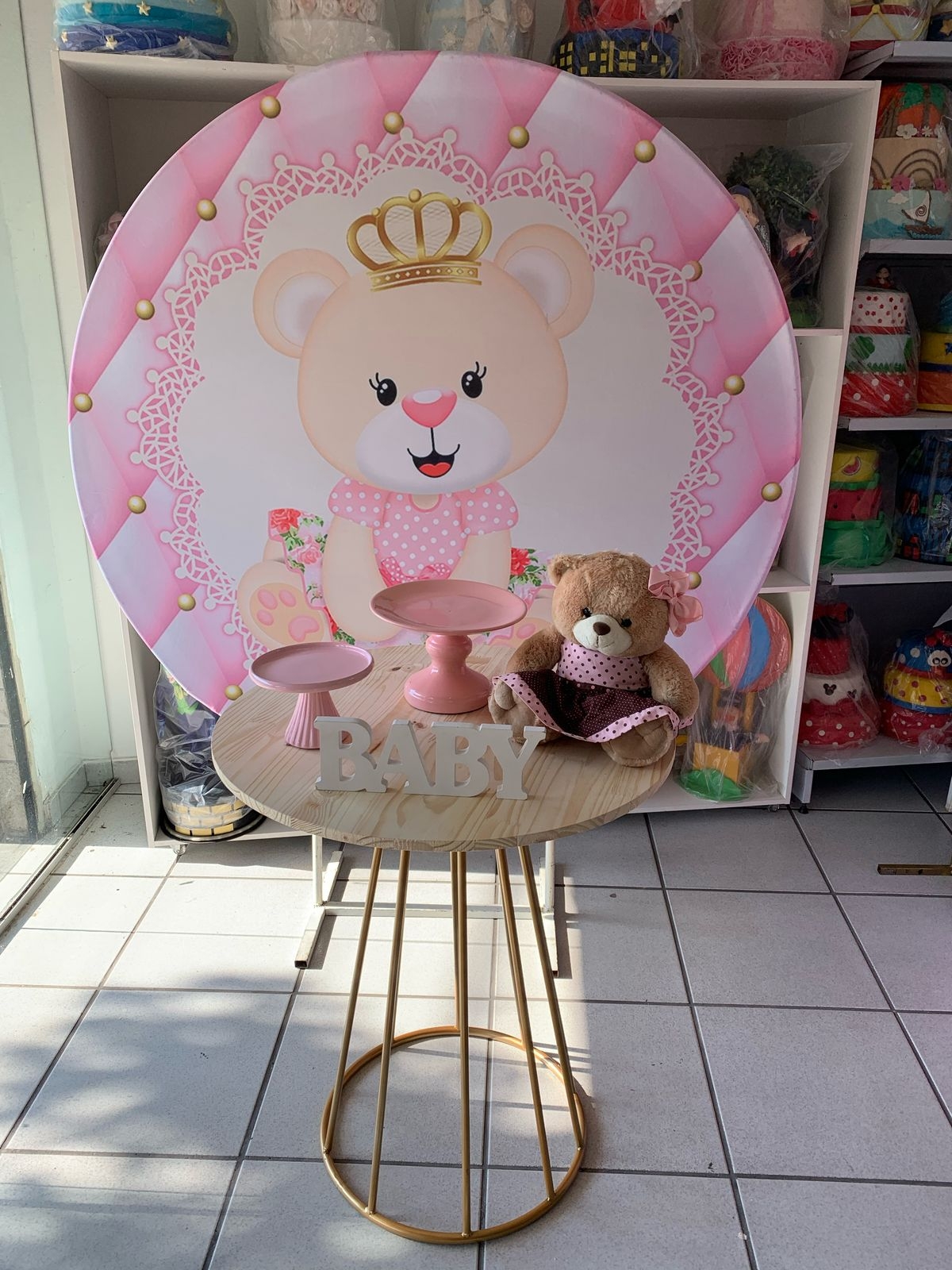 Chá de Bebê - Boutique festa locações 