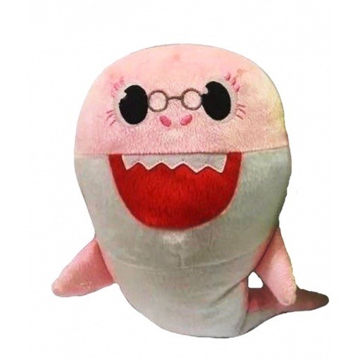 Tubarão Rosa Claro  Baby Shark - Boutique festa locações 