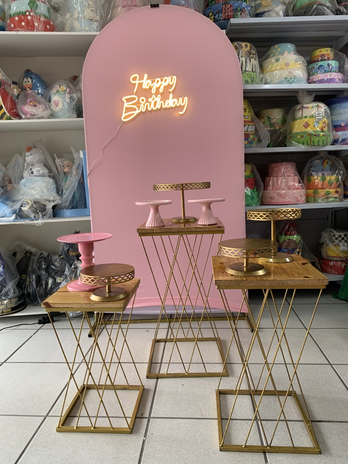 Adulto Rosa - Boutique festa locações 