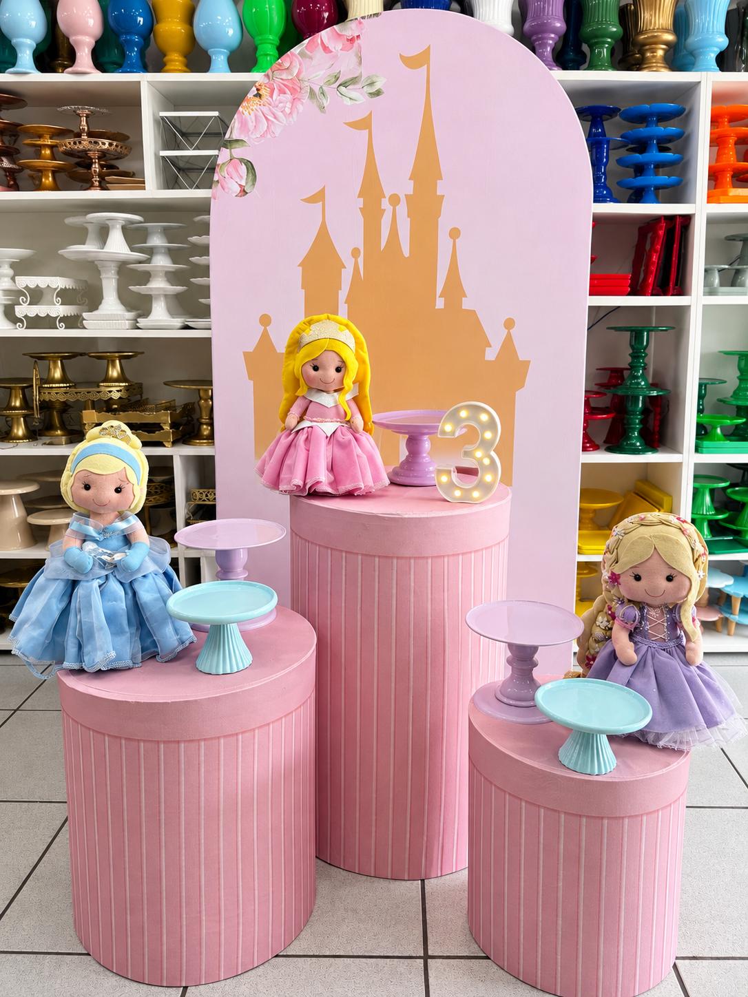 Princesas - Boutique festa locações 