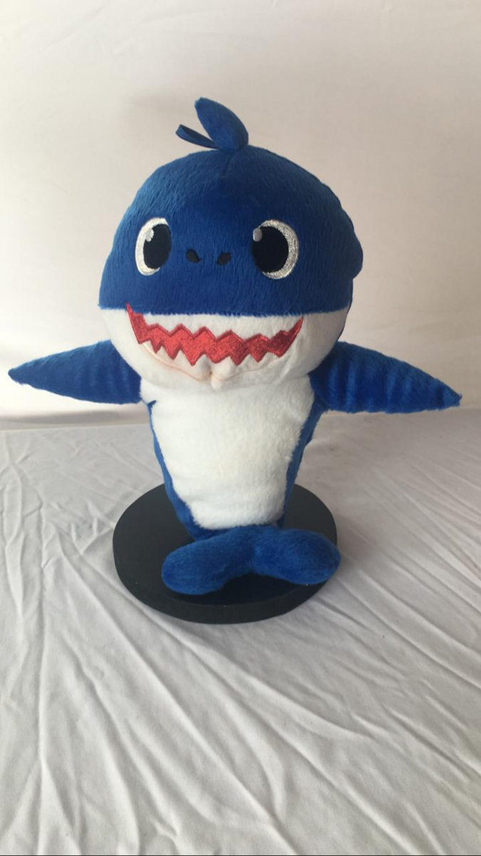 Tubarão Azul Baby Shark - Boutique festa locações 