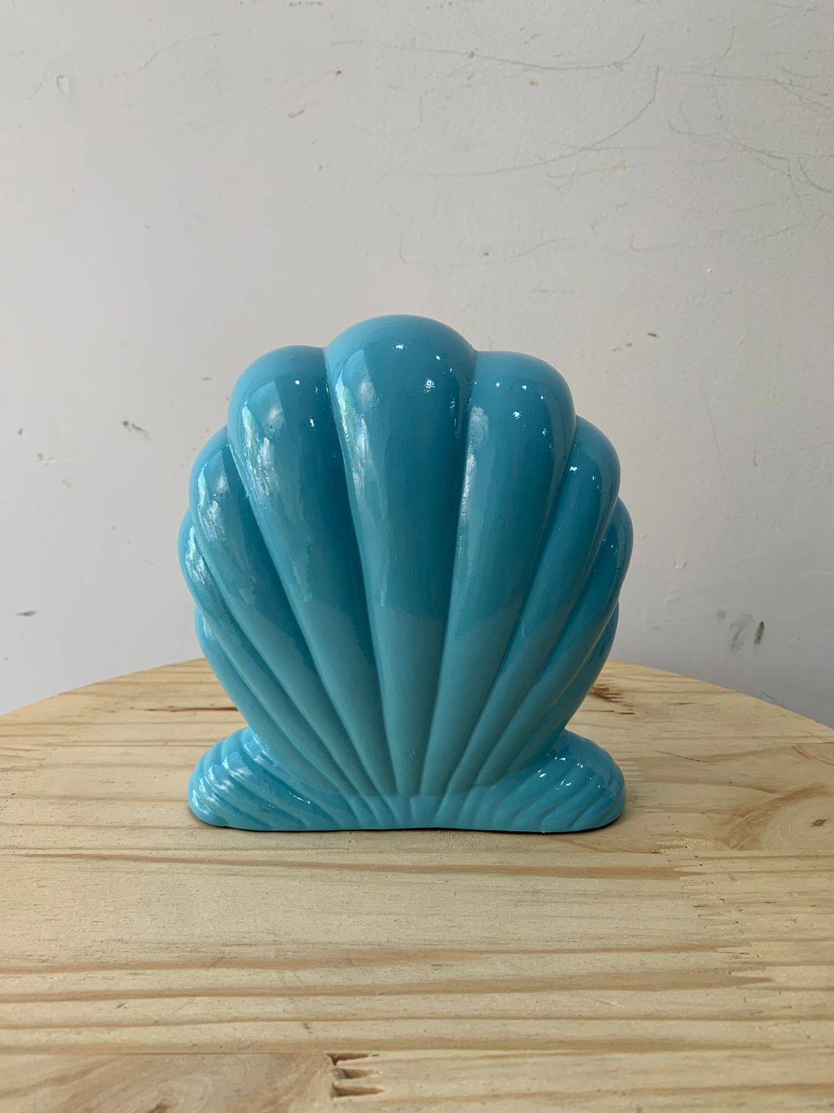 Ostra Azul Porcelana  Sereia  Fundo Do Mar - Boutique festa locações 