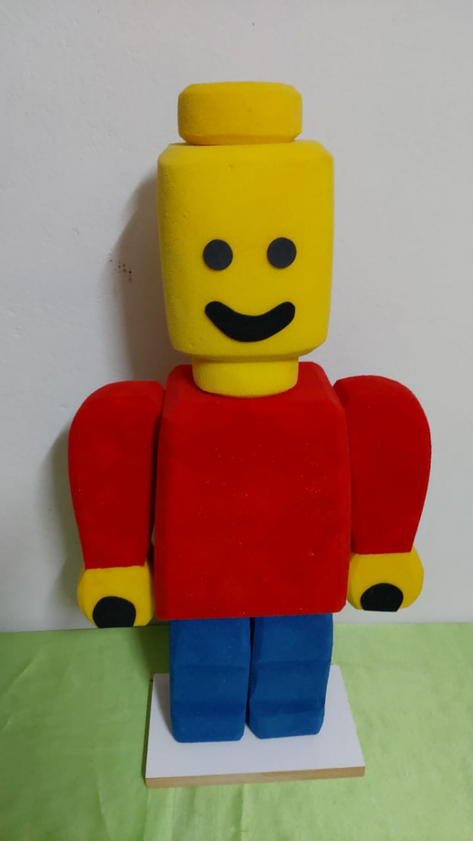 Boneco  Lego - Boutique festa locações 
