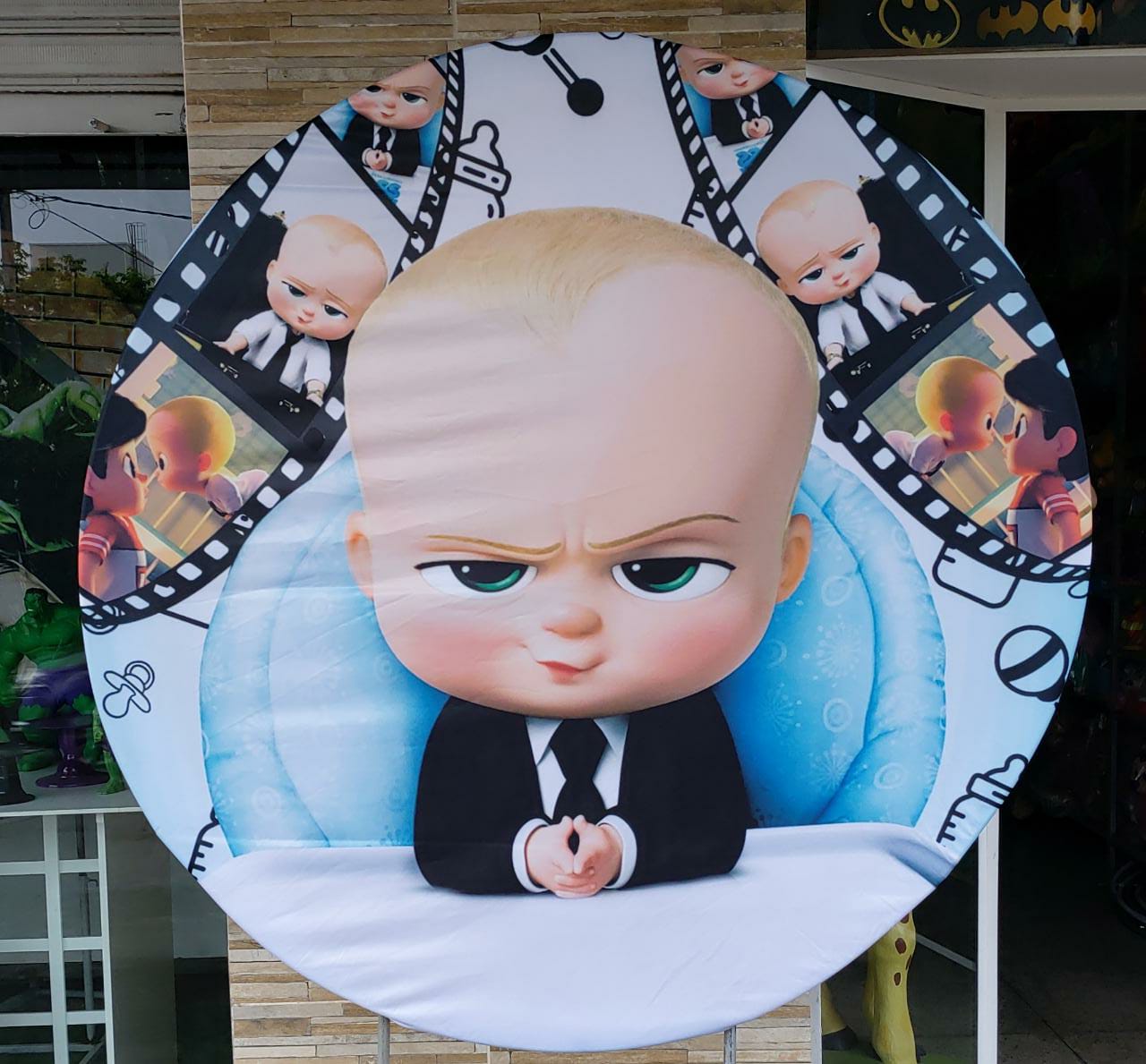 Capa Painel Poderoso Chefinho 1,50M - Boutique festa locações 