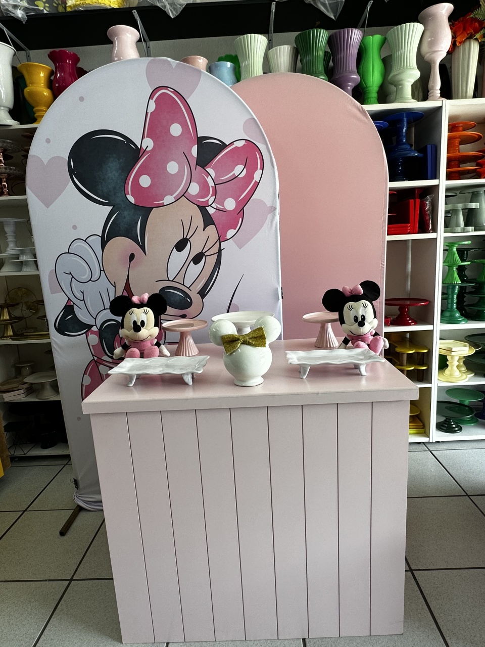 Minnie Rosa 3 - Boutique festa locações 