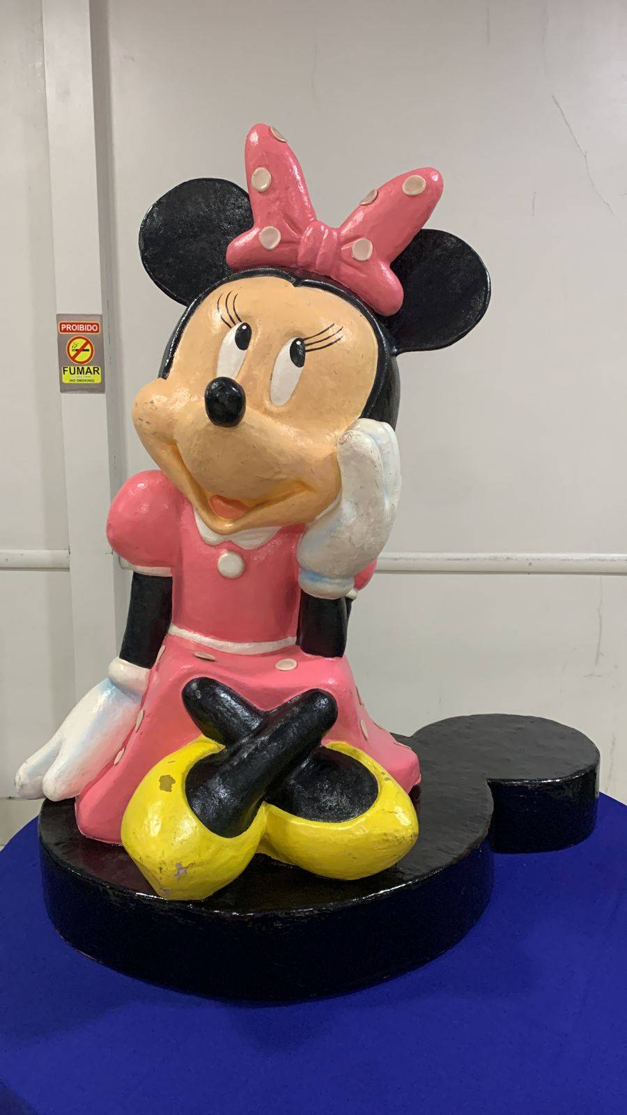 Minnie  Rosa Fibra 3 - Boutique festa locações 