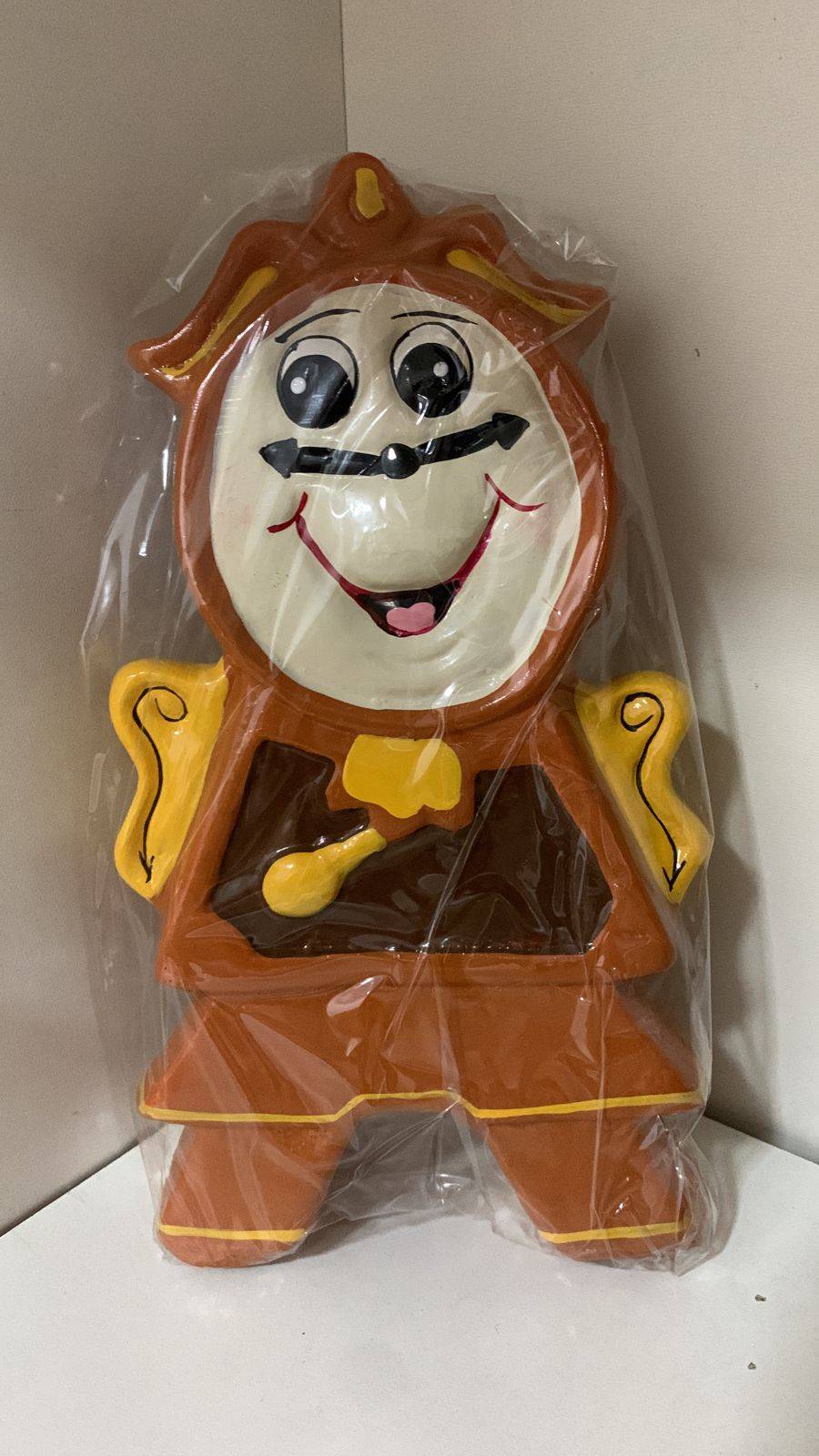 Relógio Porcelana Bela E A Fera - Boutique festa locações 