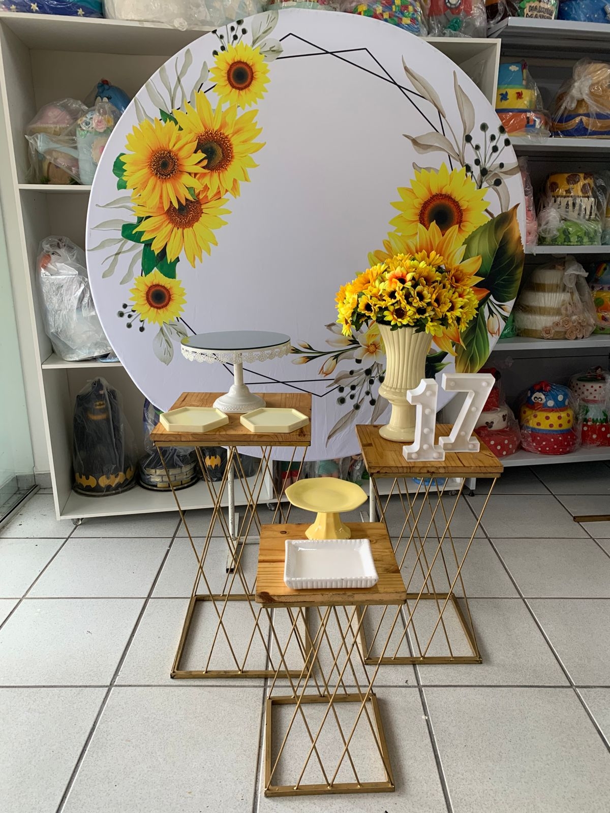 Girassol - Boutique festa locações 