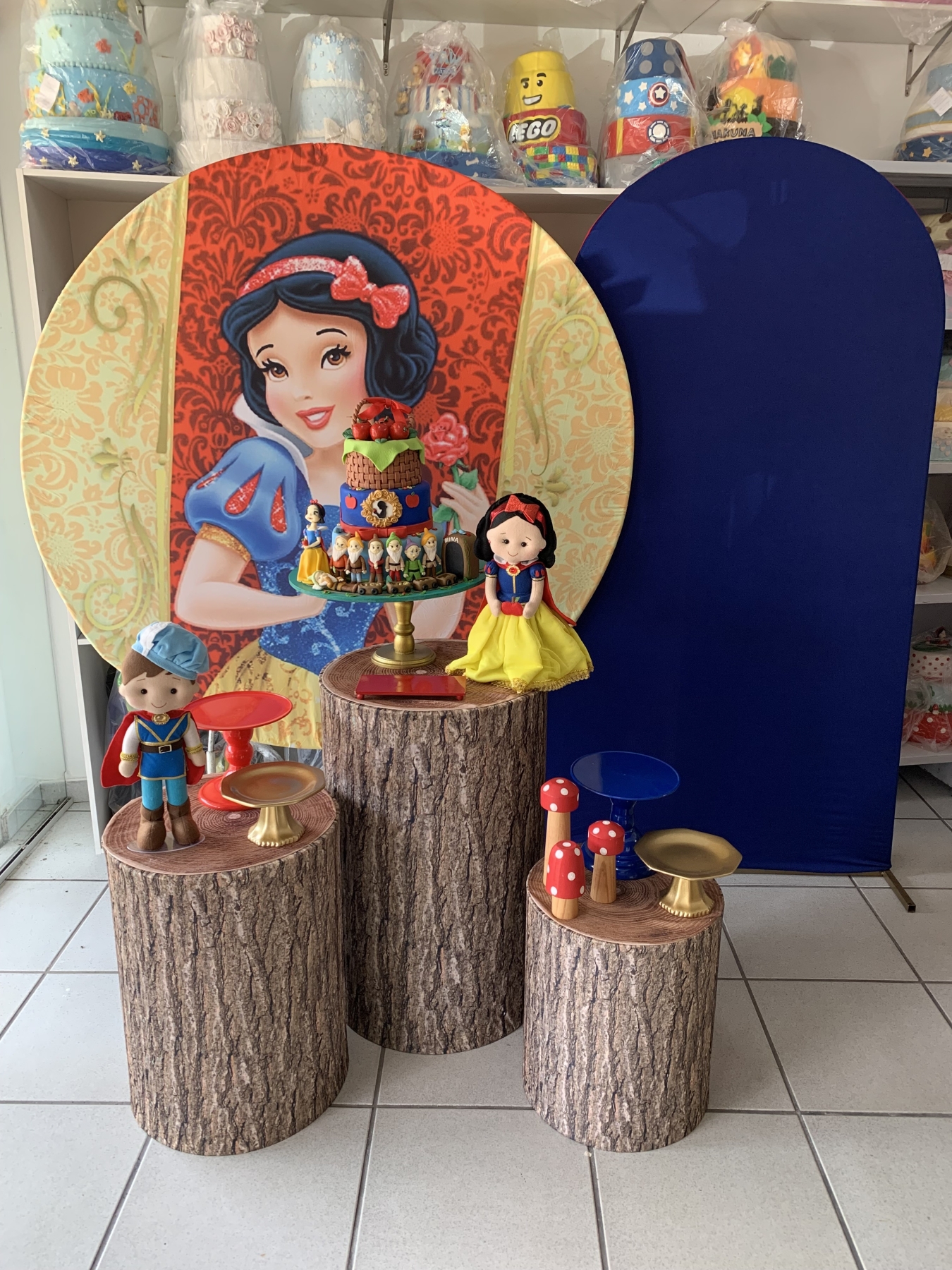 Branca de Neve - Boutique festa locações 