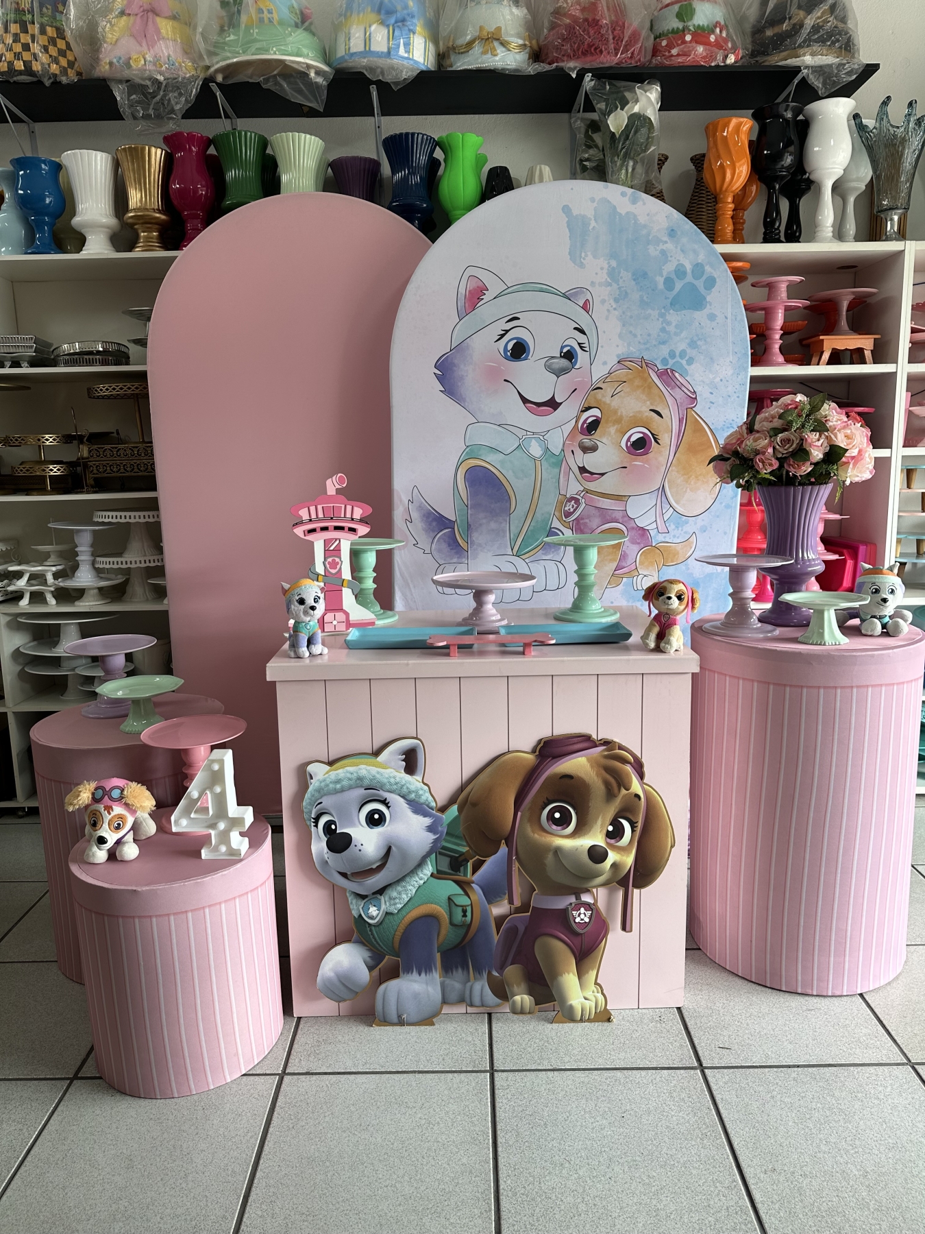 Skye E Everest - Boutique festa locações 