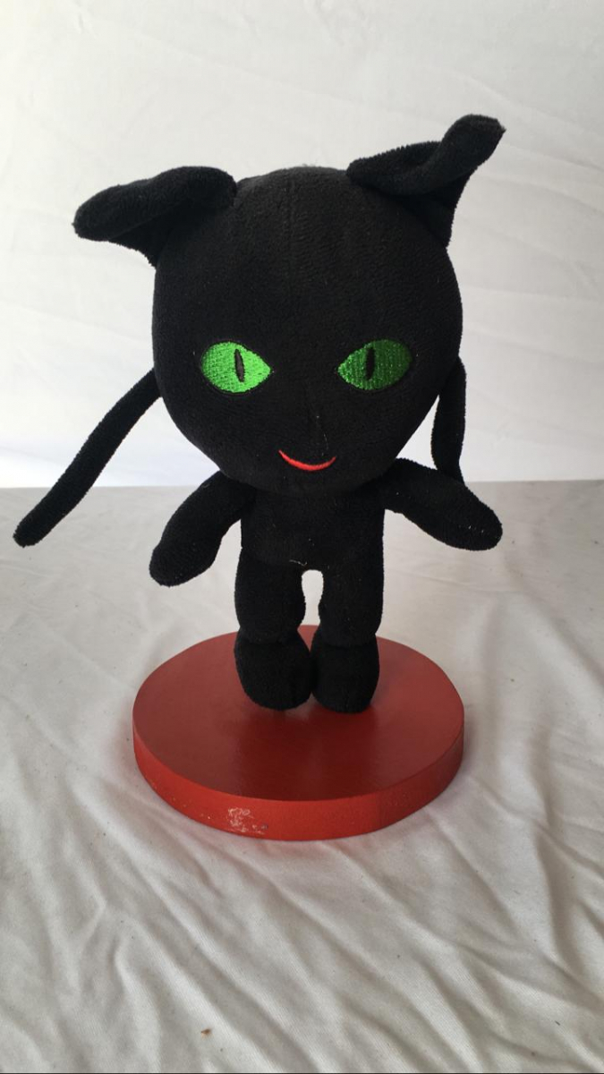 Mini Gato Ladybug - Boutique festa locações 