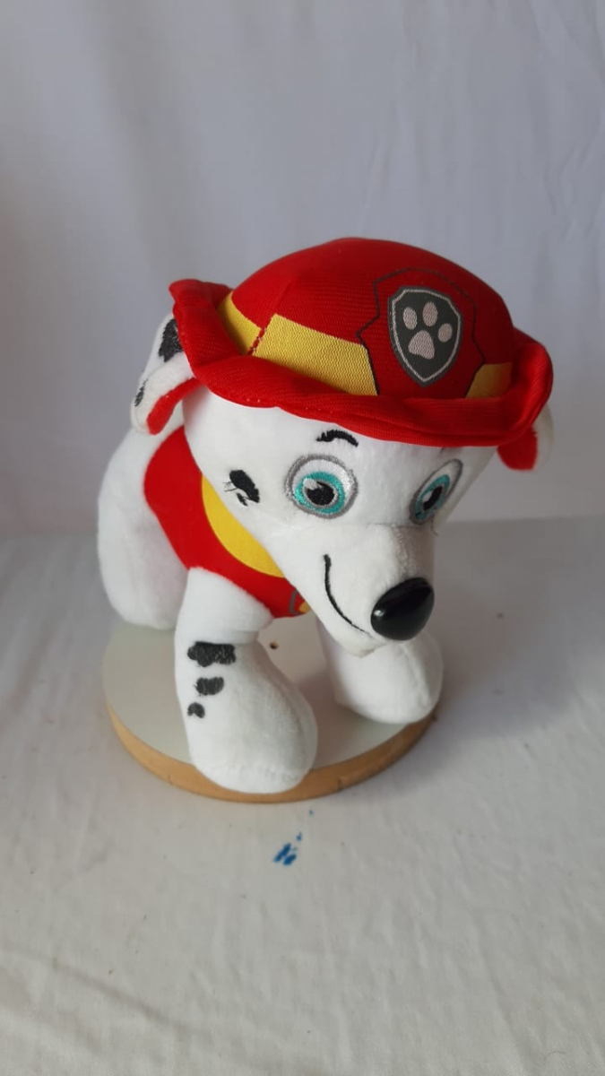 Cachorro Pelúcia Marshal Patrulha Canina - Boutique festa locações 