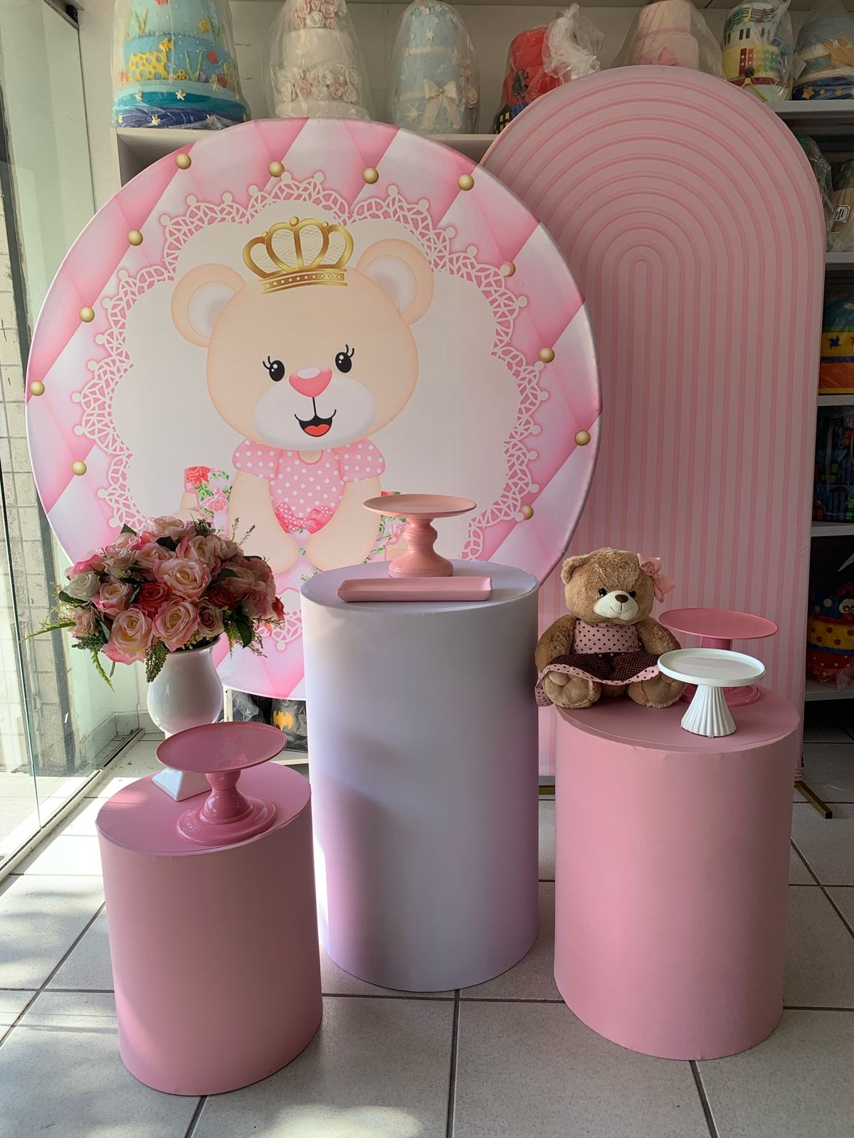 Chá de Bebê - Boutique festa locações 