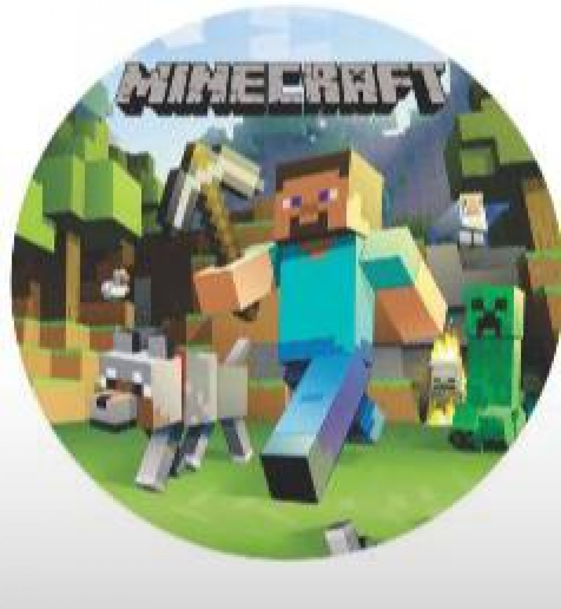 Capa Painel  Minecraft 1.50M - Boutique festa locações 