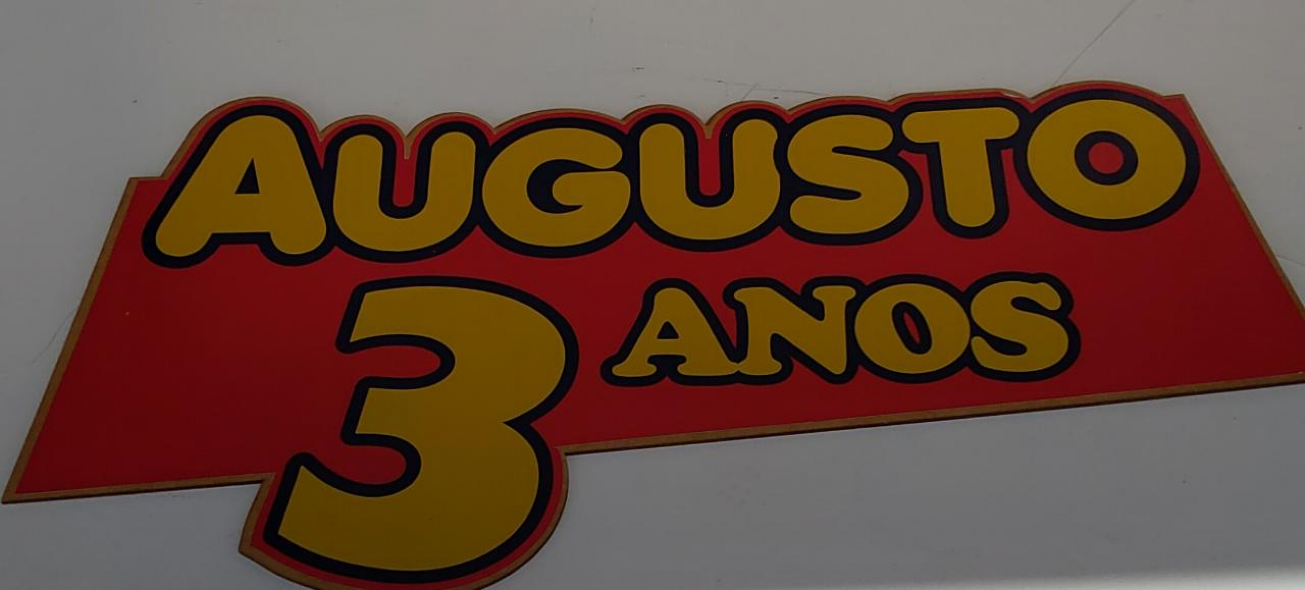Elipse Augusto 3 Anos - Boutique festa locações 