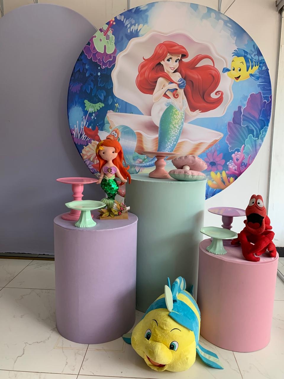 Sereia Ariel 7 - Boutique festa locações 