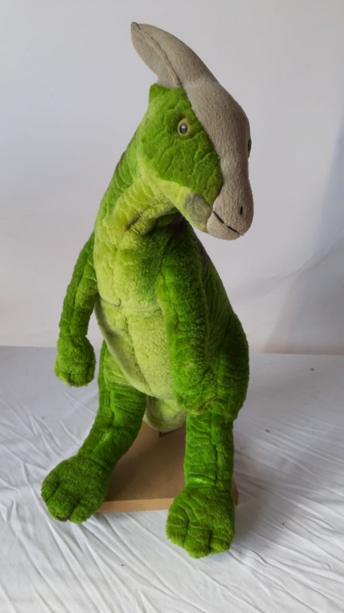Dinossauro Verde Pelucia - Boutique festa locações 