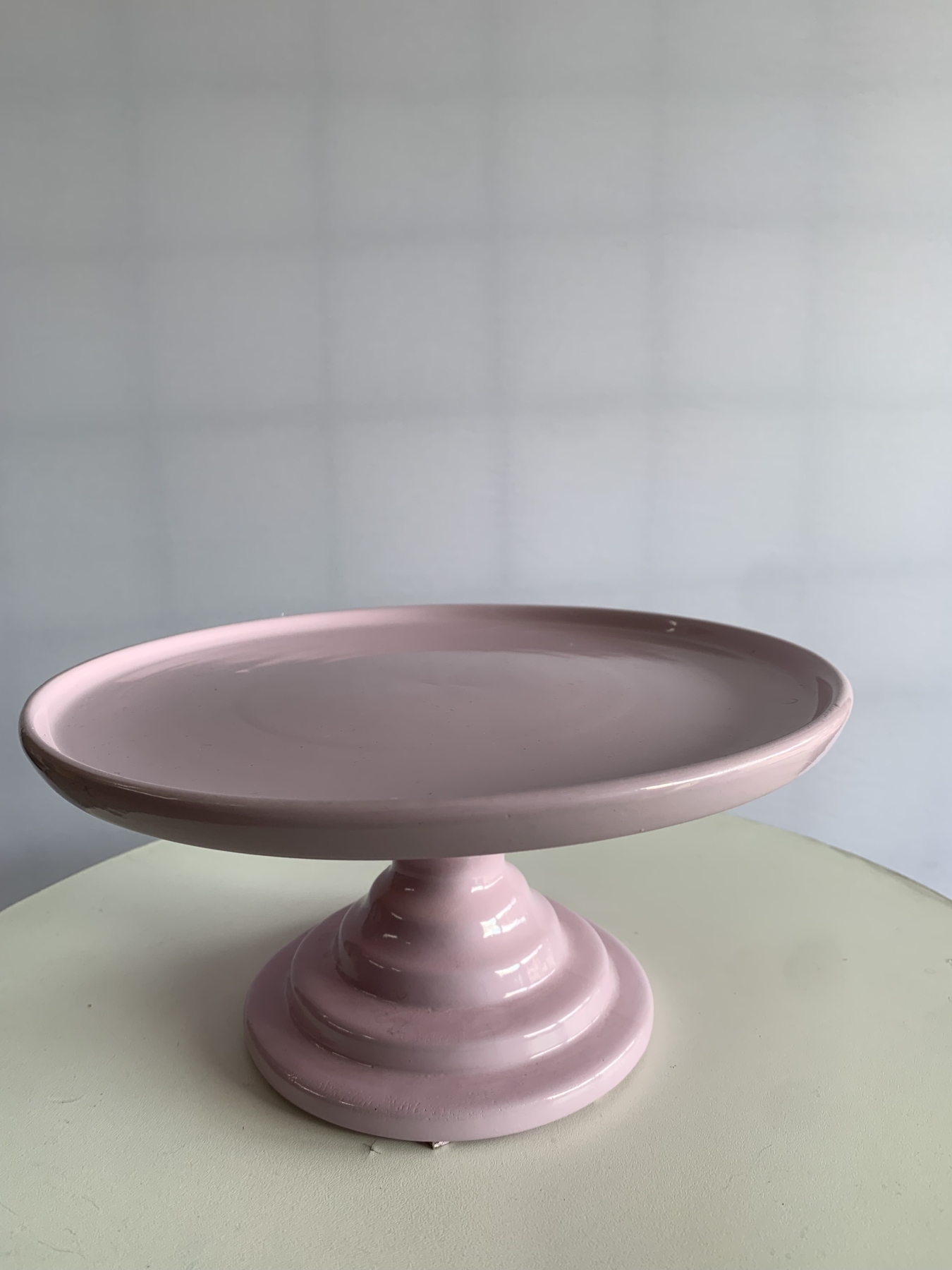 Boleira Lilás Candy Porcelana - Boutique festa locações 
