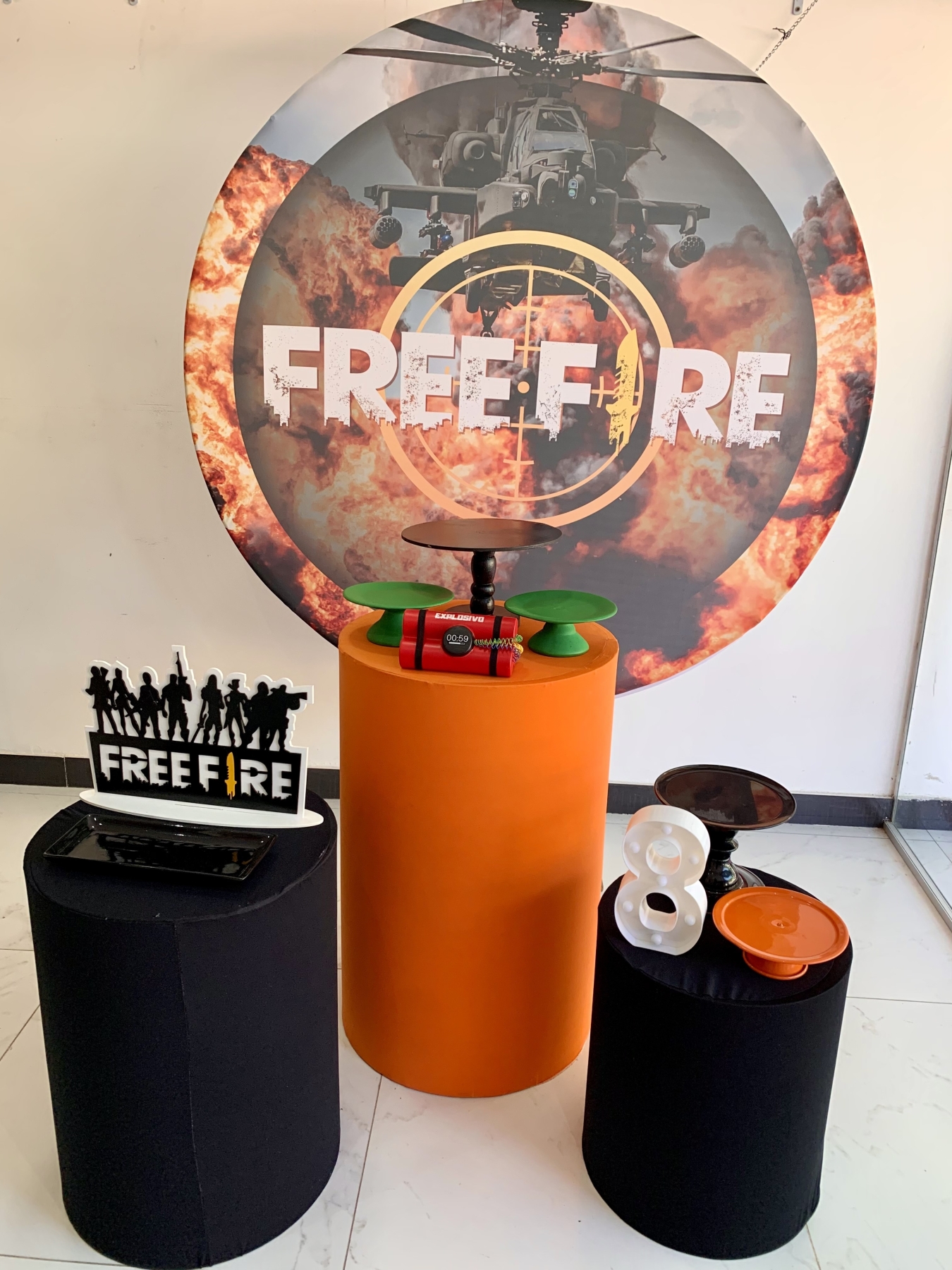Free Fire 1 - Boutique festa locações 