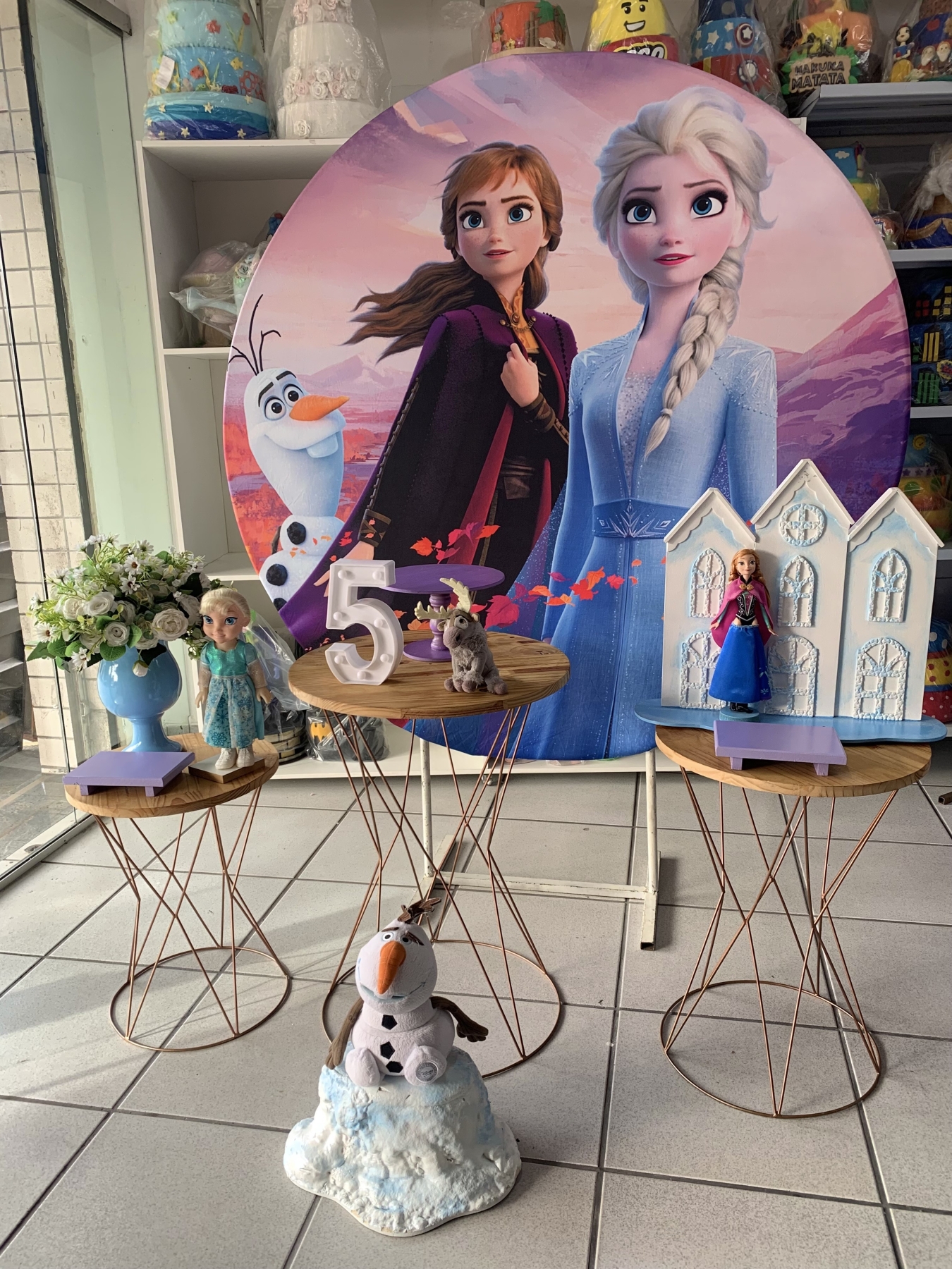 Frozen - Boutique festa locações 