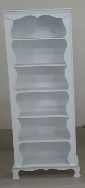 Armário Lembrancinha Branco  1,65 X 63 - Boutique festa locações 