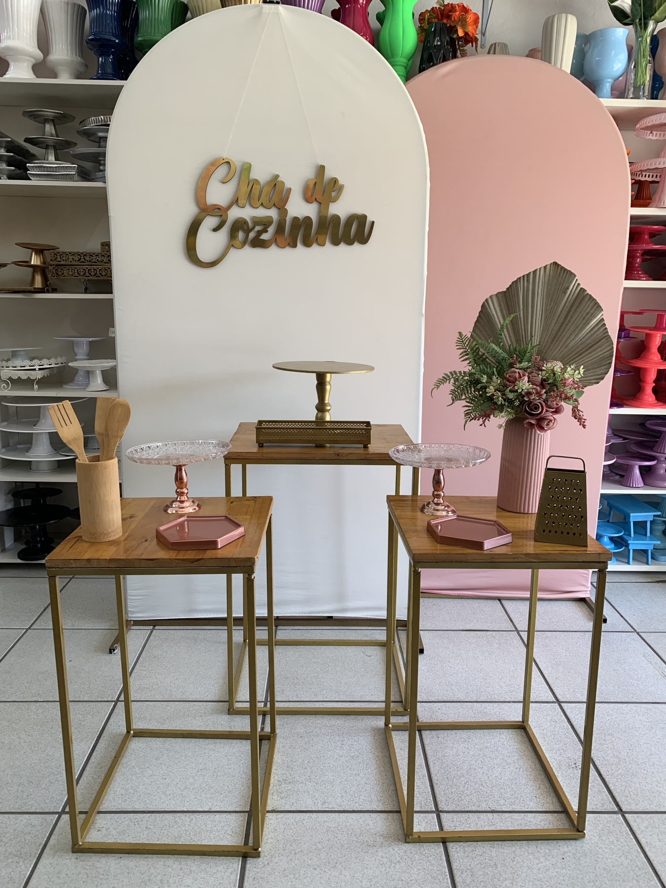 Chá de Cozinha - Boutique festa locações 