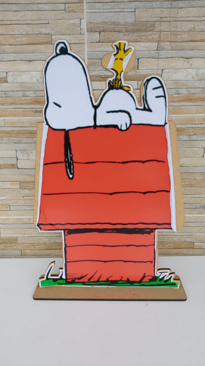 Placa Mdf Chao Snoop - Boutique festa locações 