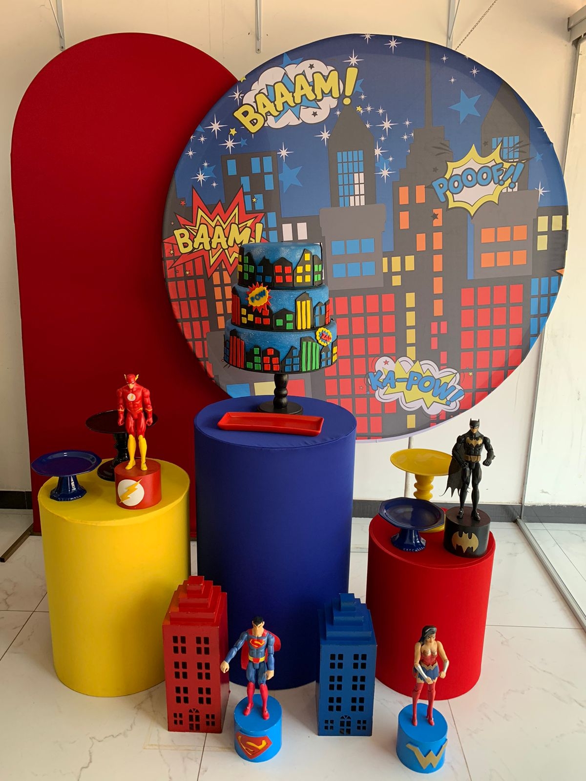Liga da Justiça - Boutique festa locações 