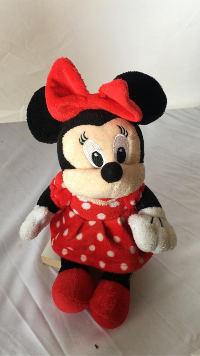 Pelúcia Minnie Vermelha P - Boutique festa locações 