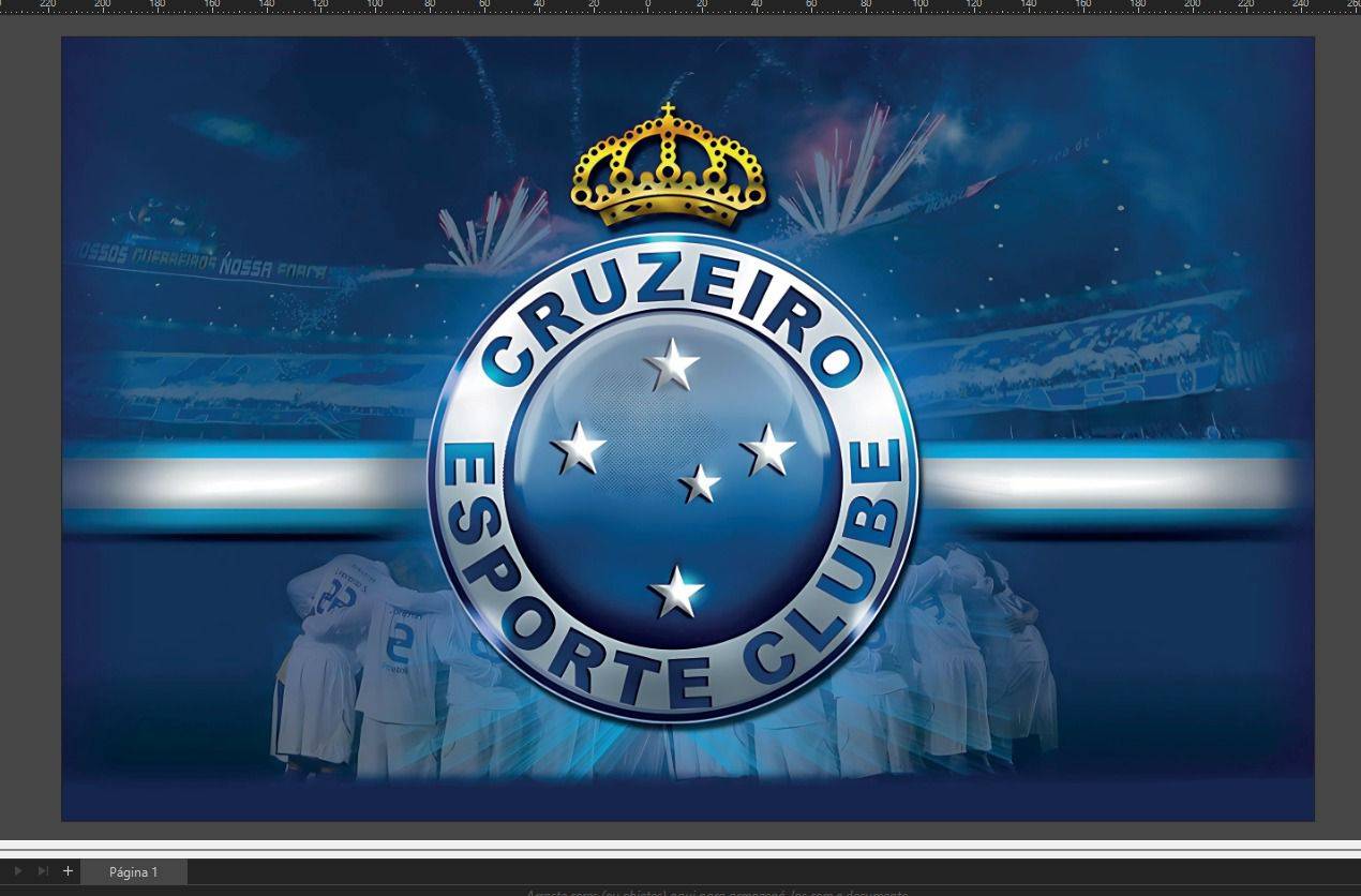 Painel Retangular Cruzeiro - Boutique festa locações 