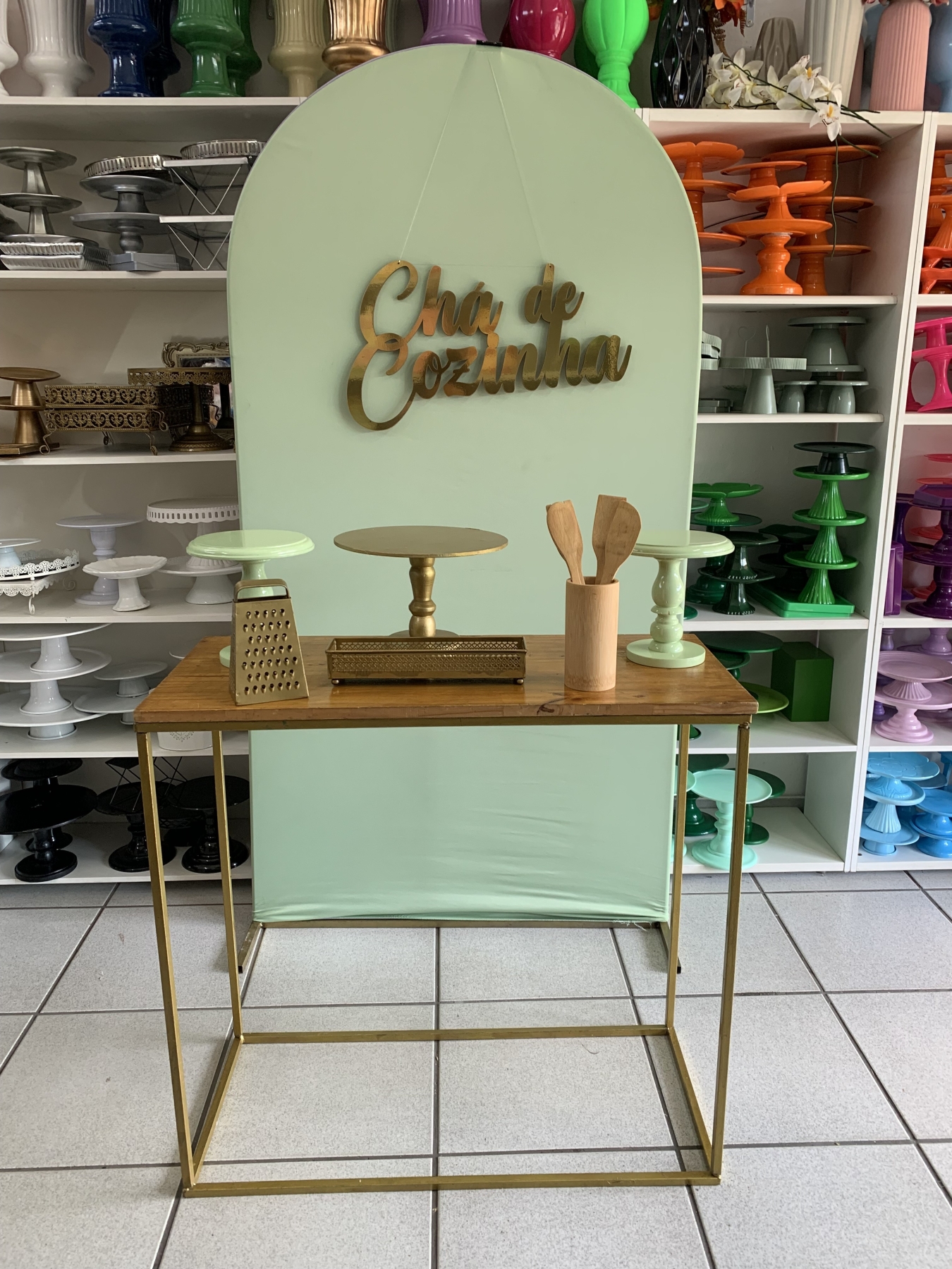 Chá de Cozinha - Boutique festa locações 