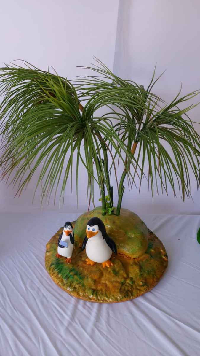 Pinguins Madagascar - Boutique festa locações 