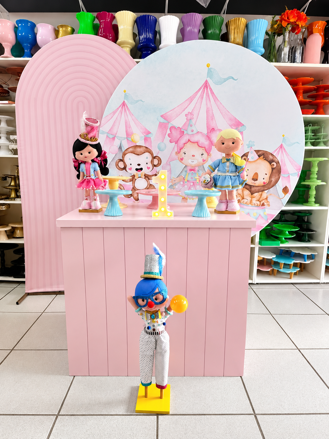 Circo Rosa - Boutique festa locações 