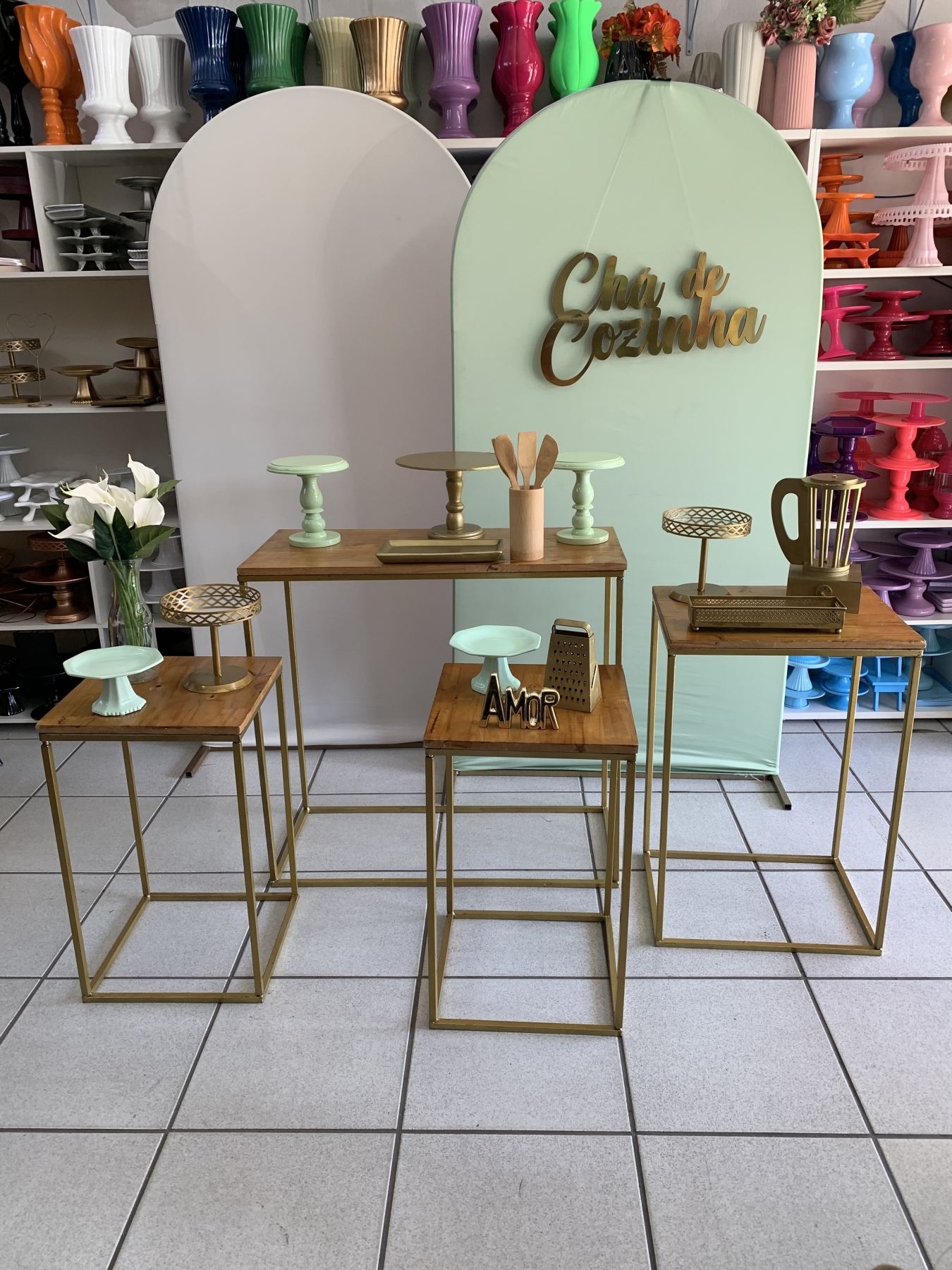 Chá de Cozinha - Boutique festa locações 