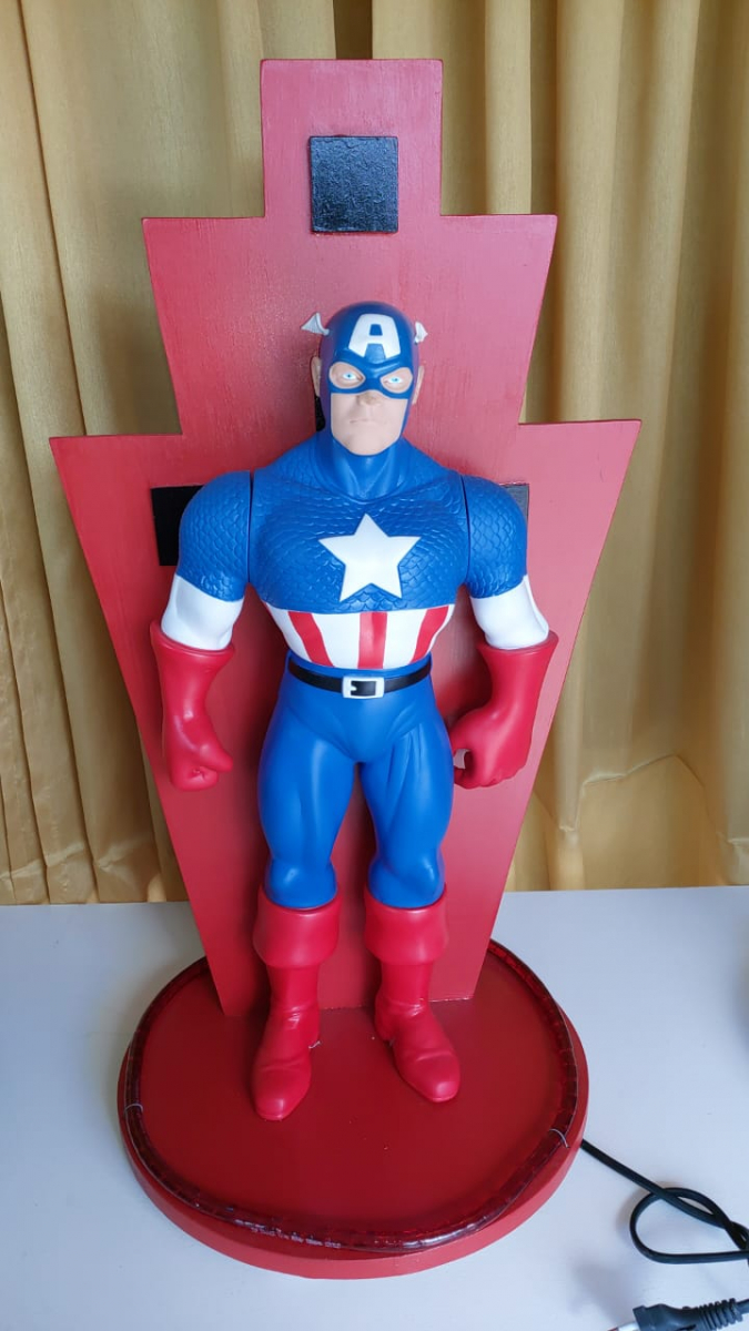 Capitão América Grande Heróis Vingadores - Boutique festa locações 