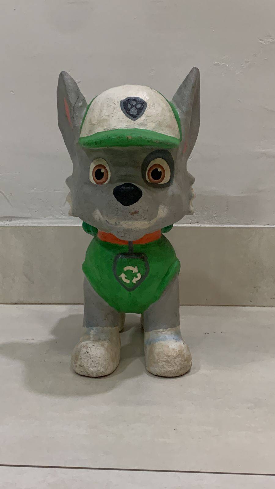 Cachorro Rocky Fibra / Patrulha Canina - Boutique festa locações 