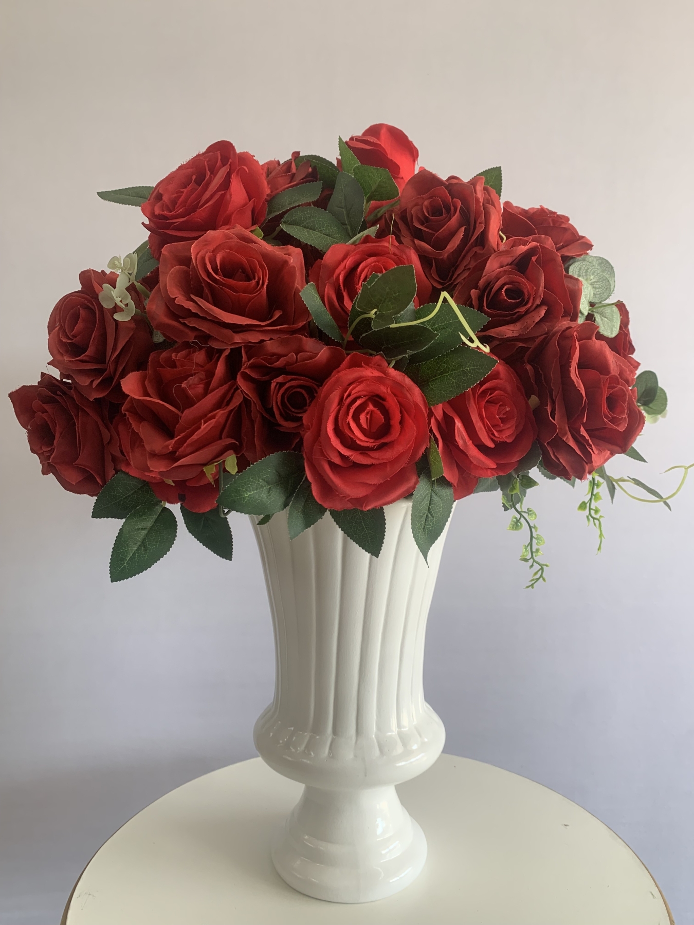 Arranjo de Flor Vermelho Grande - Boutique festa locações 