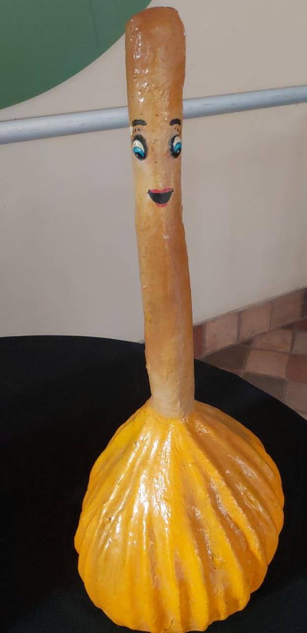 Vassourinha Fibra Bela E A Fera - Boutique festa locações 