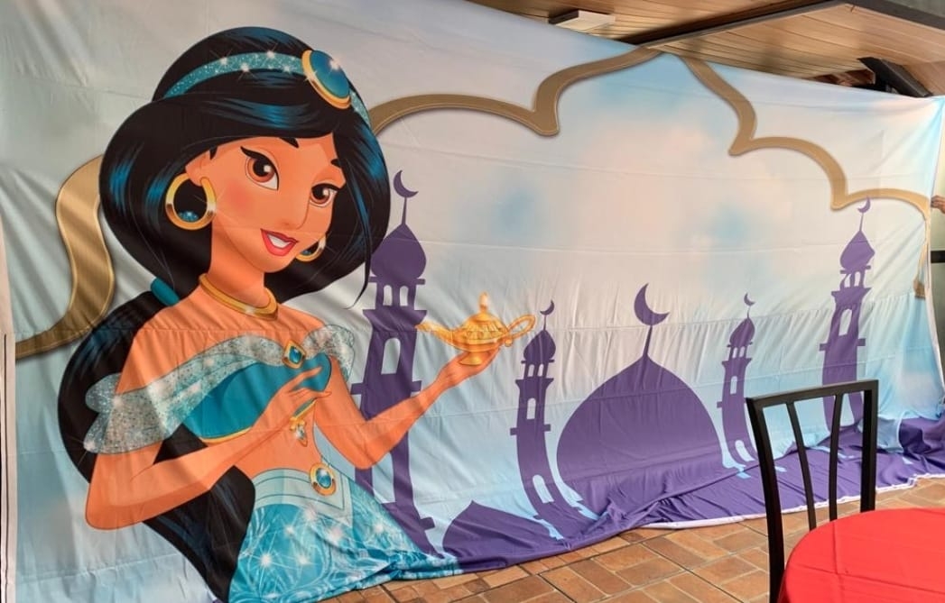 Painel Retangular Jasmine - Boutique festa locações 