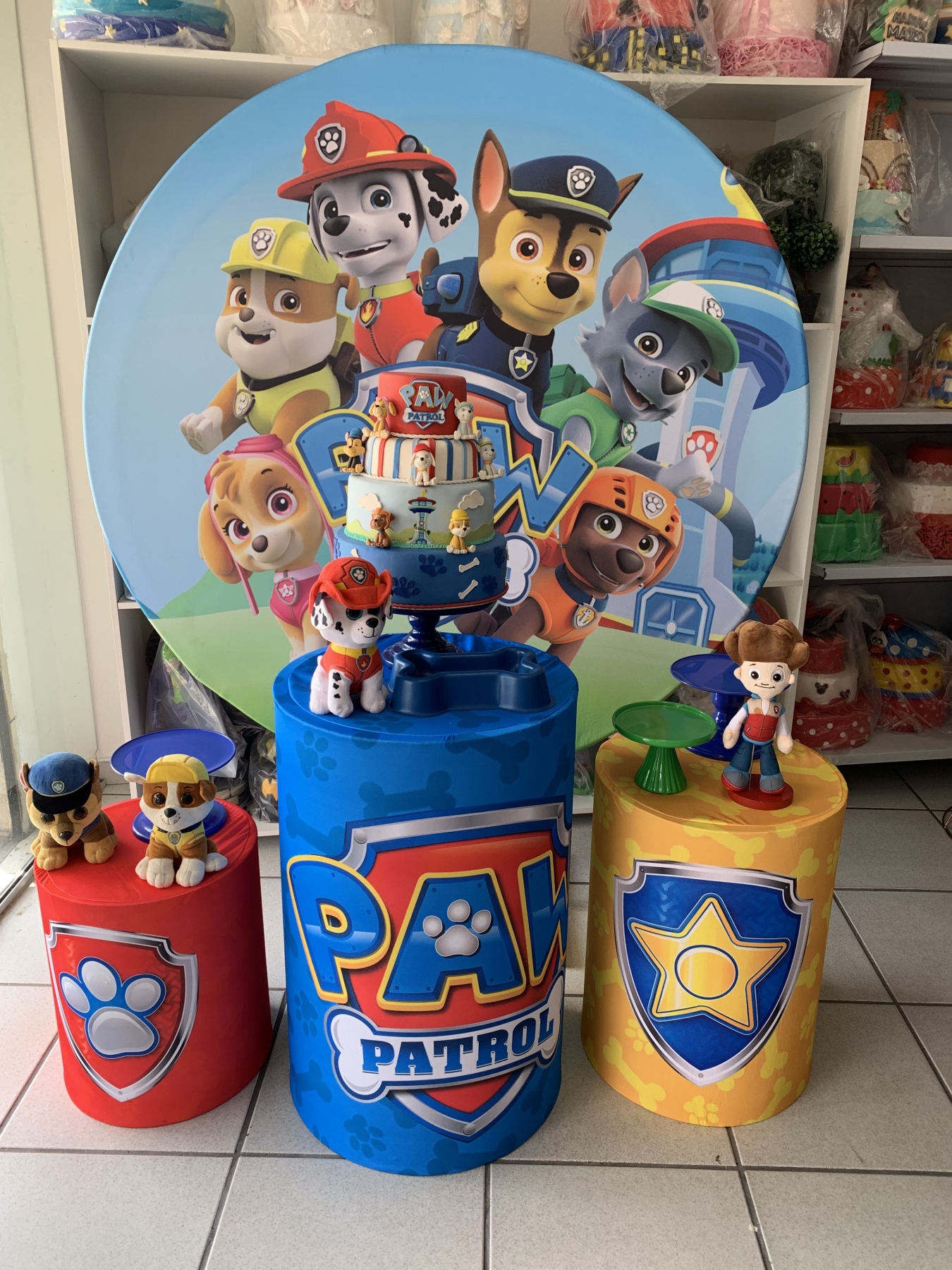 Patrulha Canina - Boutique festa locações 