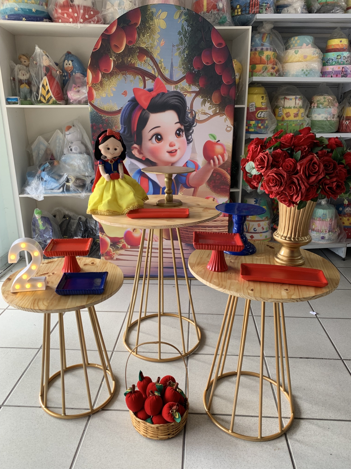 Branca de Neve - Boutique festa locações 