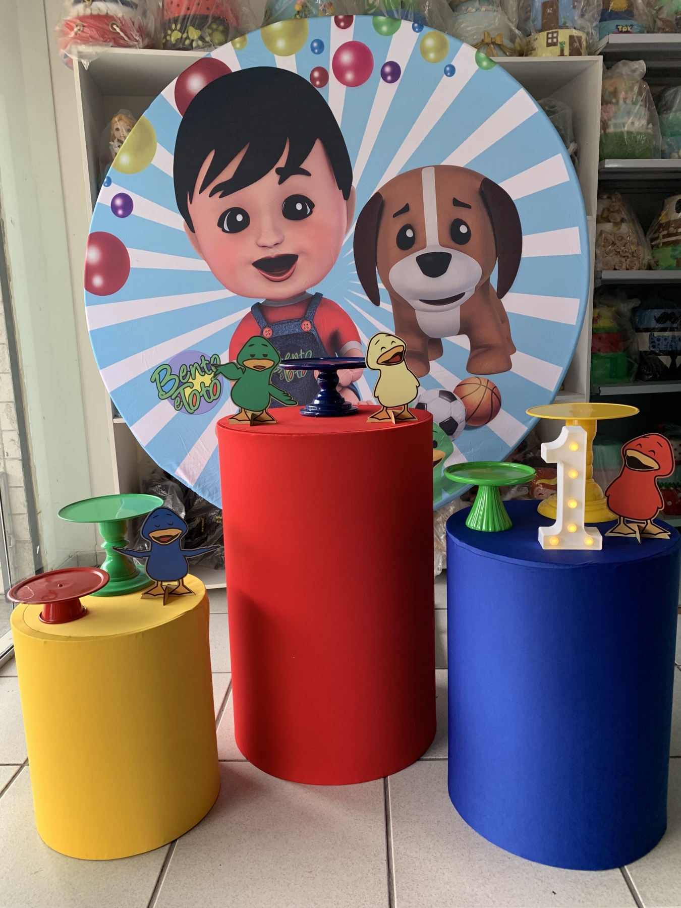Bento E Totó - Boutique festa locações 