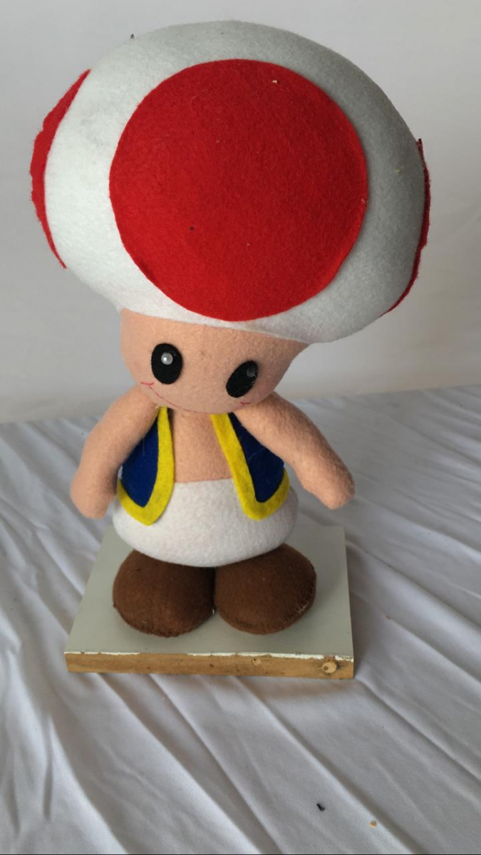 Toad Mario Feltro - Boutique festa locações 