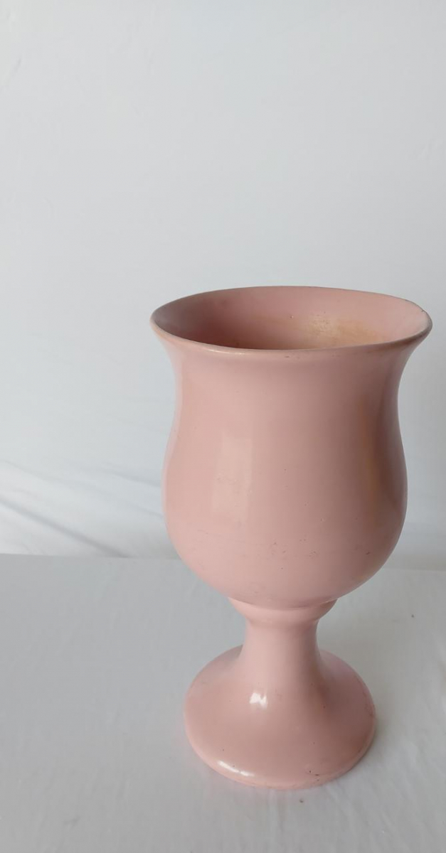 Vaso Rosa Porcelana - Boutique festa locações 