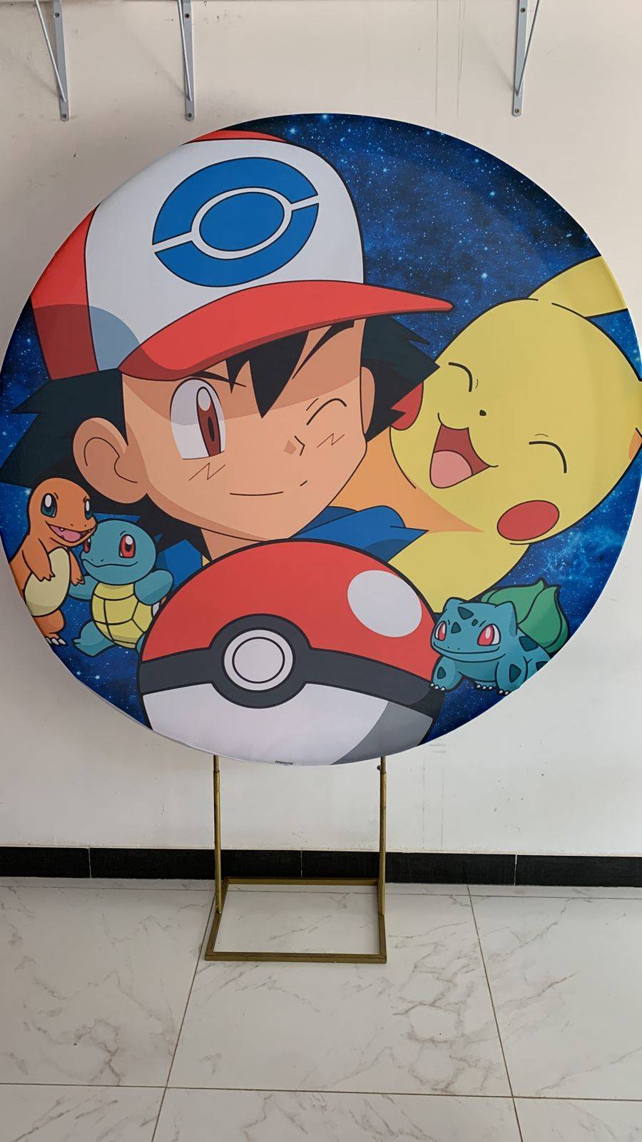 Capa Painel Pokémon 1,50M - Boutique festa locações 