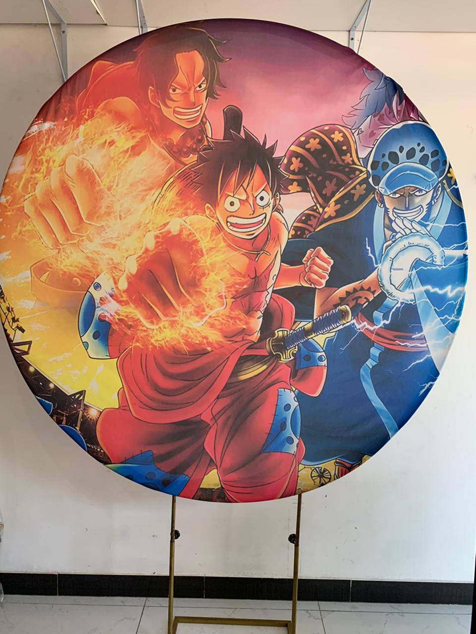 Capa Painel One Piece  1,50M - Boutique festa locações 