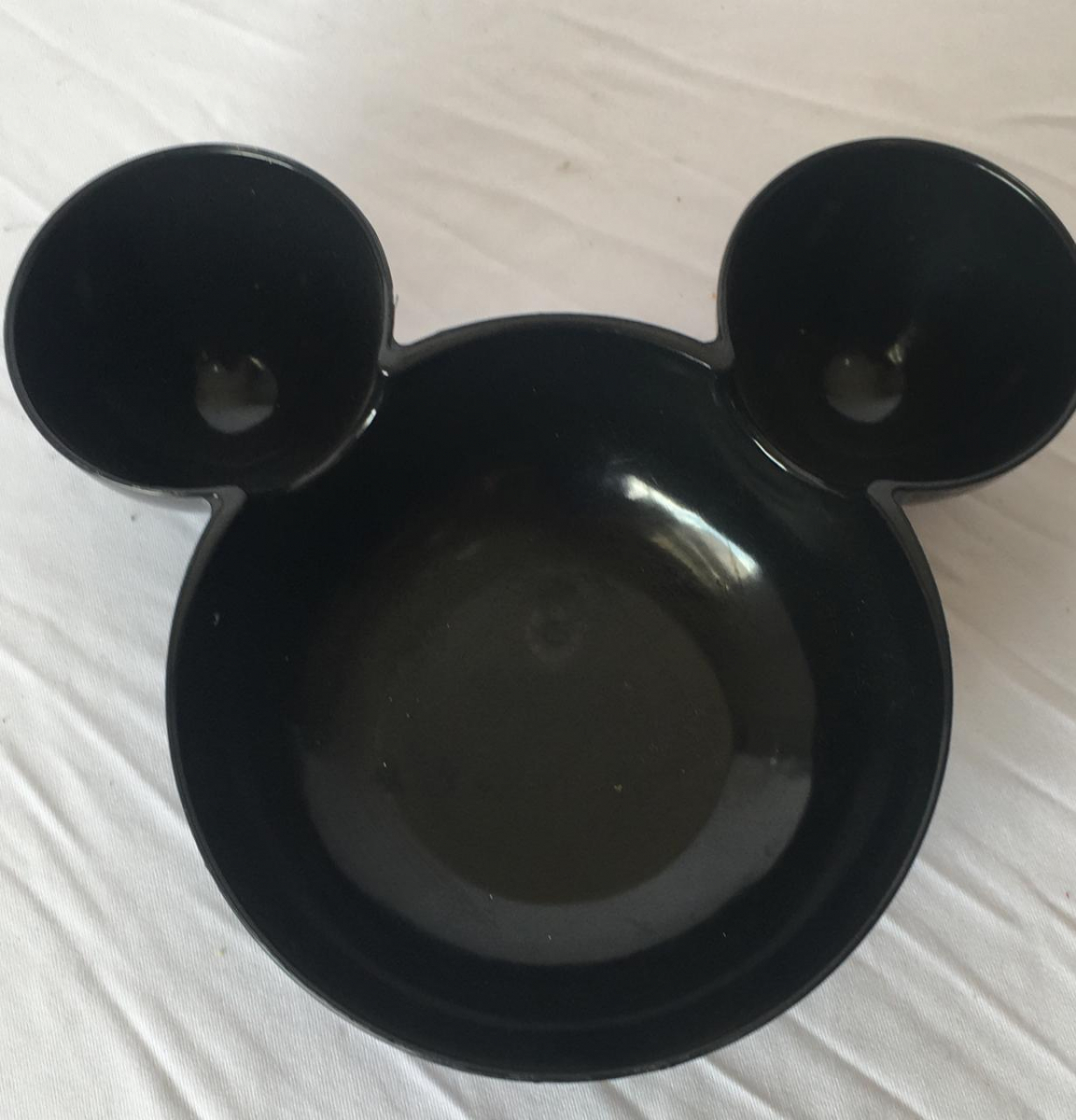 Bandeja Cabeça Mickey/ Minnie Preta Plástico - Boutique festa locações 