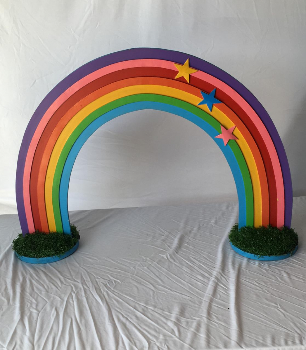Arco Iris Grande Mdf - Boutique festa locações 